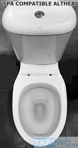 Asiento inodoro SPA tapawc compatible Althea