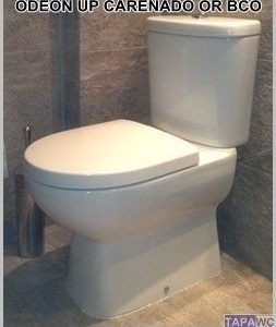 Asiento inodoro ODEON UP 15.50 PANACHE original AMORTIGUADO tapawc Jacob Delafon
