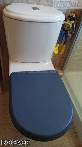 Asiento inodoro BOCAGE tapawc compatible AMORTIGUADO
