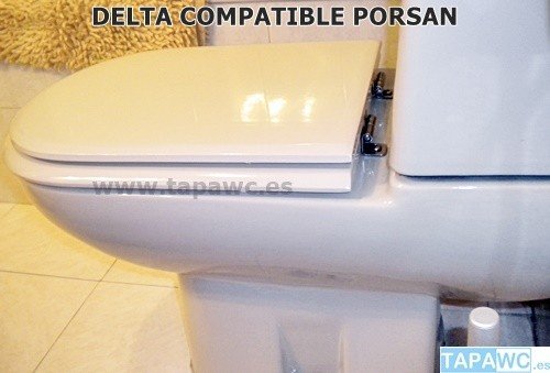 Asiento inodoro DELTA Tapawc Compatible Porsan Sangra