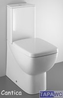 Asiento inodoro CANTICA compatible tapawc ideal standard