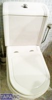 Asiento inodoro REINA amortiguado tapawc compatible Sanitana