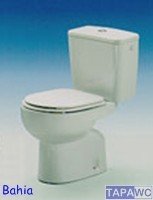 Asiento inodoro BAHIA tapawc compatible Sangra