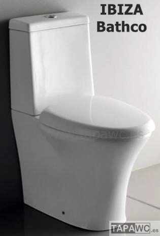 Asiento inodoro IBIZA tapawc compatible BATHCO