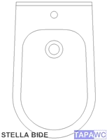 Tapa bide STELLA compatible Sangra