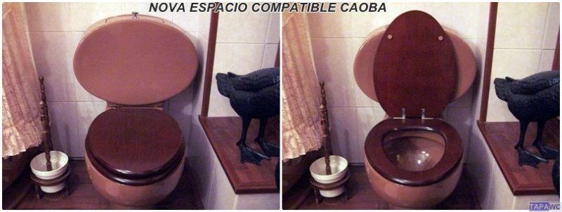 Asiento inodoro NOVA ESPACIO tapawc compatible Gala AMORTIGUADO - Imagen 5