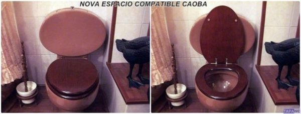Asiento inodoro NOVA ESPACIO tapawc compatible Gala