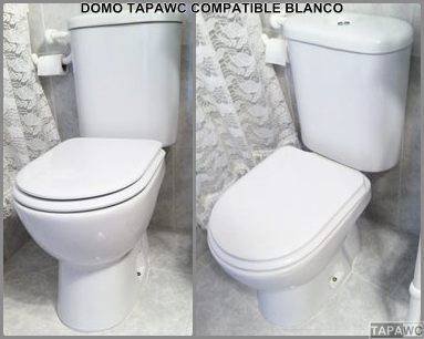 Asiento inodoro DOMO tapawc compatible Sangra AMORTIGUADO