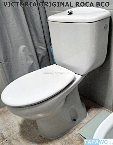Asiento  inodoro VICTORIA Original Tapawc Roca