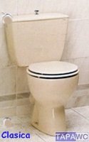 Asiento inodoro CLASICA d.orif. 14,50 cms Tapawc compatible Porsan
