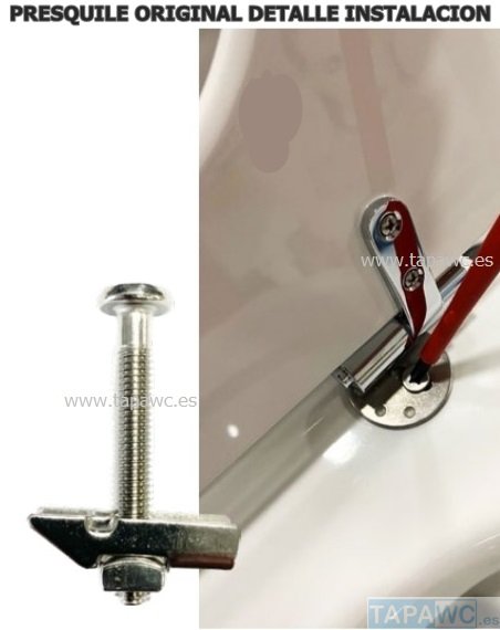 Asiento inodoro PRESQUILE original tapawc Jacob Delafon