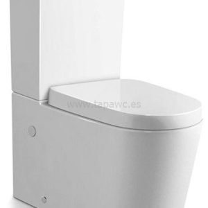 Asiento inodoro RONDA tapawc compatible BATHCO