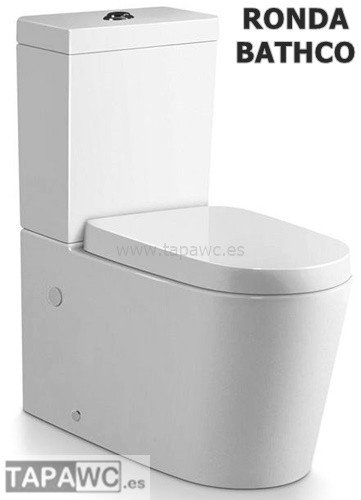 Asiento inodoro RONDA tapawc compatible BATHCO