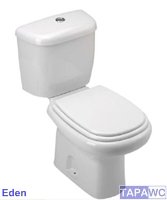 Asiento inodoro EDEN tapawc compatible amortiguado Cifial