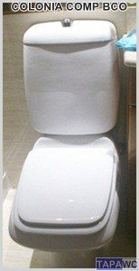 Asiento inodoro COLONIA tapawc compatible Sanitana