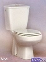 Asiento inodoro NOA 14.5 Fijo Tapawc Compatible Porsan