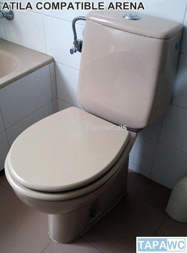 Asiento inodoro ATILA tapawc compatible Jacob Delafon AMORTIGUADO
