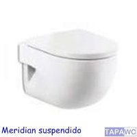 Asiento inodoro MERIDIAN-N COMPACTO original tapawc Roca