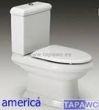 Asiento inodoro AMERICA original tapawc Roca