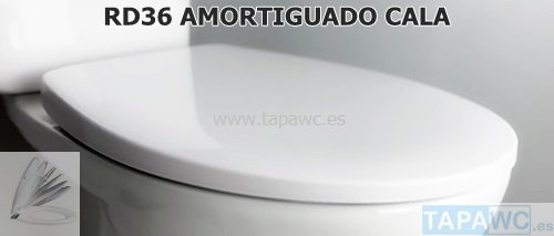 Asiento CALA SIMIL VICTORIA RD AMORTIGUADO tapawc standard