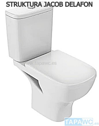 Asiento inodoro STRUKTURA  vox original tapawc Jacob Delafon