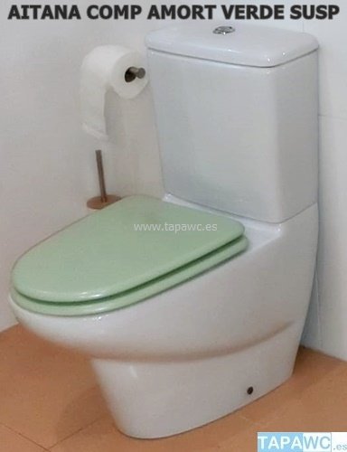 Asiento inodoro AITANA tapawc compatible Unisan AMORTIGUADO