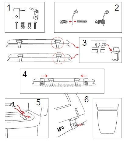 Asiento inodoro DUNA tapawc compatible Bellavista