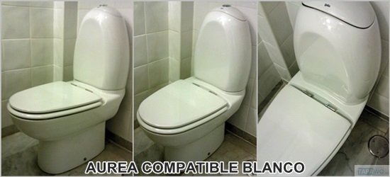 Asiento inodoro AUREA Tapawc Compatible Fijo Gala