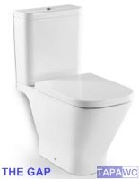 Asiento inodoro THE GAP SQUARE original tapawc Roca