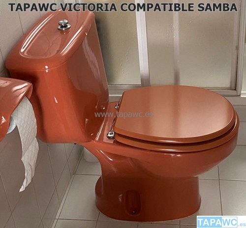 Asiento inodoro VICTORIA tapawc compatible Roca
