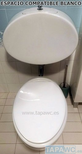 Asiento inodoro ESPACIO tapawc compatible Gala