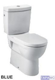 Asiento inodoro BLUE Tapawc Compatible Gala AMORTIGUADO