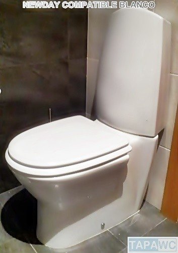 Asiento inodoro NEWDAY tapawc compatible Unisan