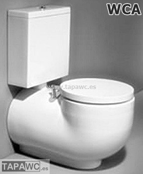 Asiento WCA Blanco original tapawc Unisan Sanindusa