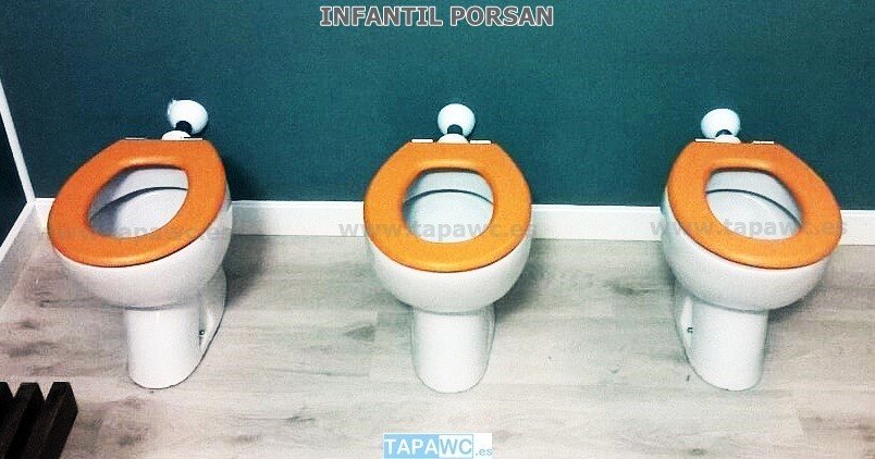 Asiento inodoro INFANTIL PORSAN SANGRA Tapawc - Imagen 7