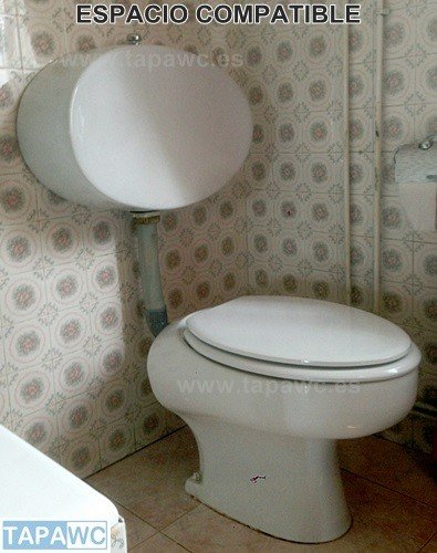 Asiento inodoro ESPACIO tapawc compatible Gala