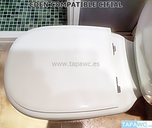 Asiento inodoro EDEN tapawc compatible Cifial