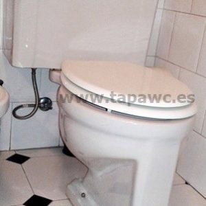 Asiento inodoro CONCRETO tapawc compatible Roca