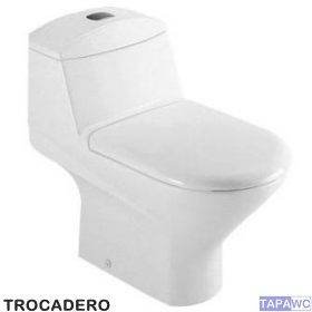 Asiento inodoro TROCADERO tapawc compatible Jacob Delafon AMORTIGUADO