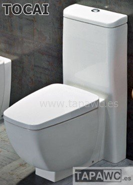 Asiento inodoro TOCAI tapawc compatible Bellavista Sanitana AMORTIGUADO