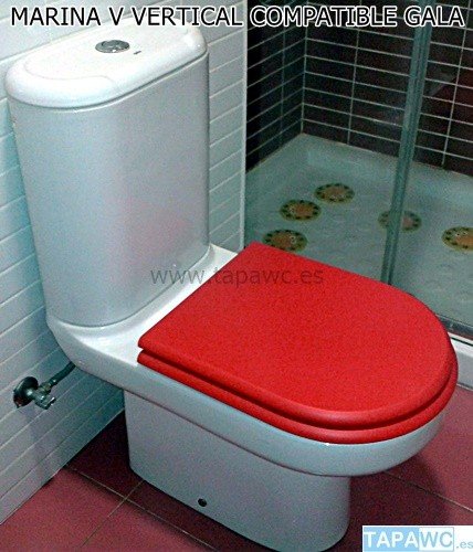 Asiento inodoro MARINA V tapawc compatible Gala