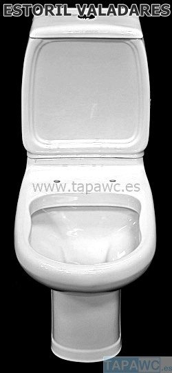 Asiento inodoro ESTORIL tapawc compatible Valadares AMORTIGUADO