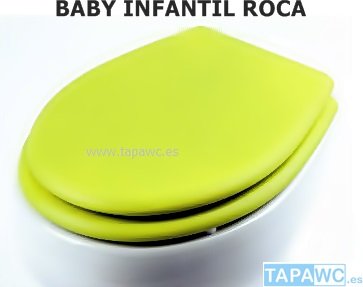 Asiento inodoro INFANTIL BABY ROCA tapawc compatible