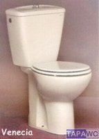 Asiento inodoro VENECIA tapawc compatible Porsan Sangra AMORTIGUADO
