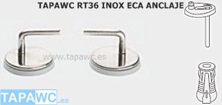 Tapa Wc ECA RECTO DUROPLAST RT36 Tapawc Regulable Standard