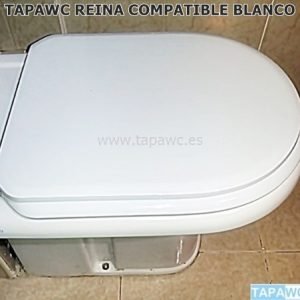 Asiento inodoro REINA amortiguado tapawc compatible Sanitana