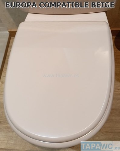Asiento inodoro EUROPA Tapawc Compatible Fijo Porsan/Sangra