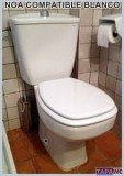 Asiento inodoro NOA Fijo Tapawc Compatible Porsan AMORTIGUADO