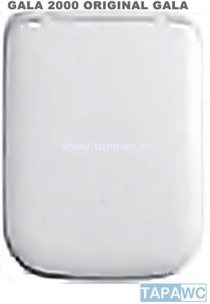 Tapa Wc GALA 2000 original tapawc Gala - SÓLO COLOR BLANCO
