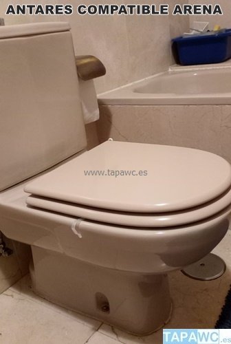 Asiento inodoro ANTARES tapawc compatible Jacob Delafon